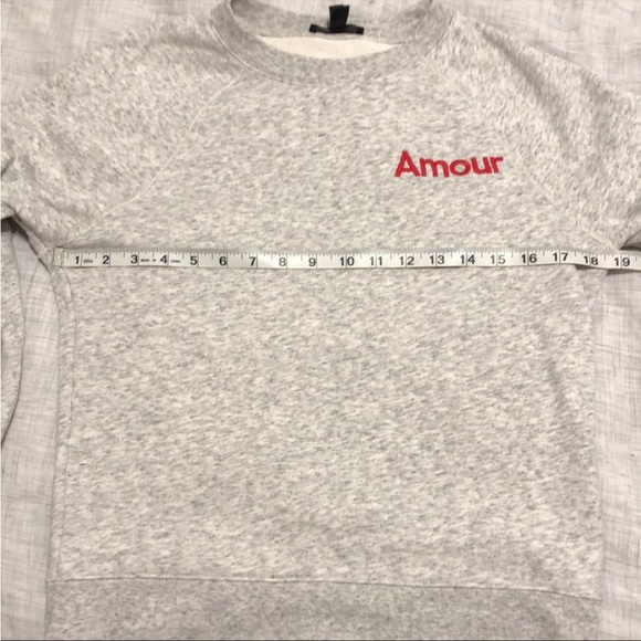 J Crew Amour Sweatshirt XS - Picture 6 of 7